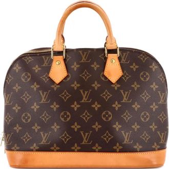 Louis Vuitton Alma Handtas Monogram canvas PM tas - Bruin
