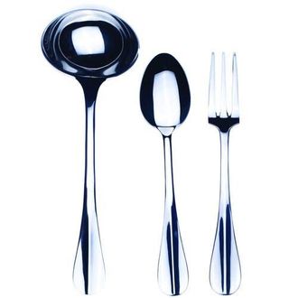 Mepra Roma Serving Set - 3 Pieces in Silver at Nordstrom