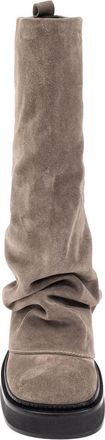 The Attico Womens Boots Robin Suede Beige