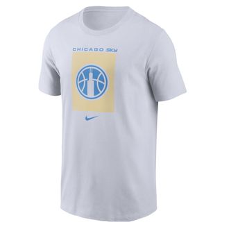 Nike Chicago Sky Nike Mens WNBA T-Shirt in White | M11332WCHI-WHT
