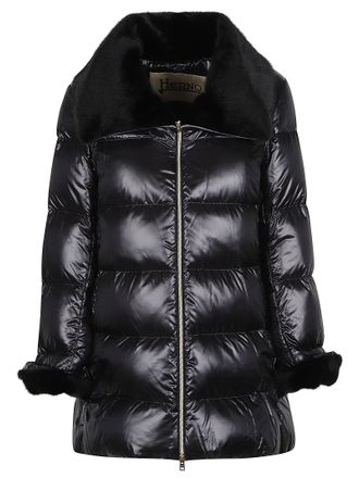 Herno A-Shape Nylon Ultralight Quilted Polyamide Down Jacket