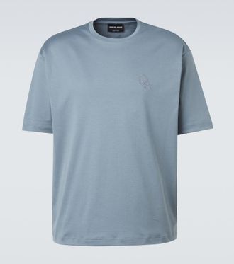 Giorgio Armani T-shirt in jersey di cotone