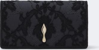Christian Louboutin Clutch Bettina Small in pizzo e raso