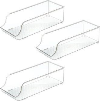 mDesign Stackable Soda Can Dispenser, Set of 3, Clear, Made in USA at Nordstrom