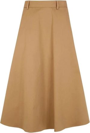 Semicouture Cotton Round Skirt