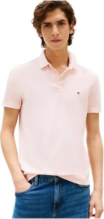 Tommy Hilfiger Polo Shirt - Heren - Polos - Roze - 2XL - Tops