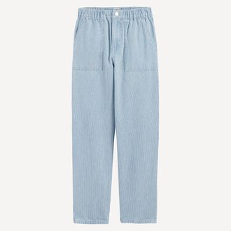 La Redoute Collections Gestreepte wijde broek