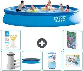 Intex Piscina Easy Set Redonda - 457x84 Cm - 7-piezas S287