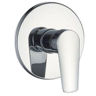 Trade Shop Trade Shop - Miscelatore Doccia Ad Incasso Da Parete Bagno Monocomando Cromato Cube 87122