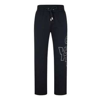 Off-white Mens Off White Outline Arrow Graphic Print Sweatpants in Black-White - Size X-Large