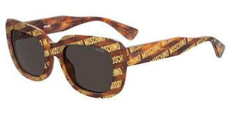 Moschino MOS132/S 2VM/IR Womens Sunglasses Tortoiseshell Size 53