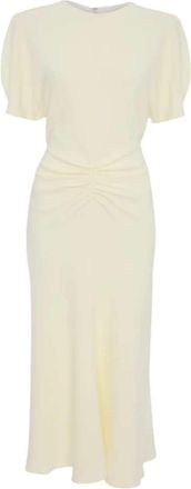 Victoria Beckham Bela Ruched Midi Dress
