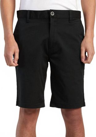 Rvca Weekend Stretch 20 Chino Short In Black