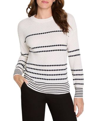 Nic+Zoe Nic+Zoe Circle Around Cashmere-Blend Sweater