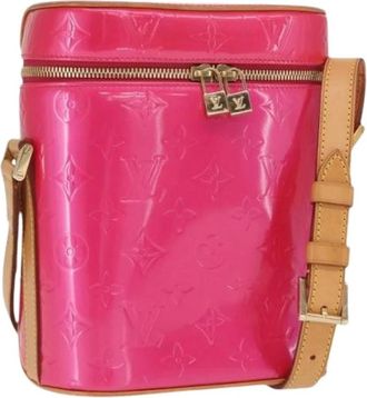Louis Vuitton Pre-owned Cross Body Bags, female, Pink, Size: ONE SIZE Pre-owned Vintage Leather Cross Body Bag