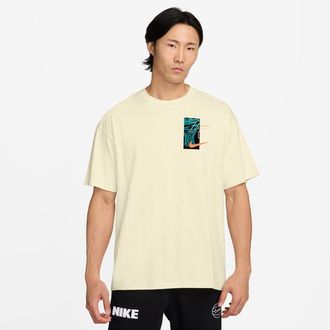 Nike Mens M90 OC DNA T-Shirt - Pale Yellow/Multi Size XXL