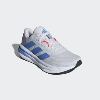 adidas Laufschuh ADIDAS PERFORMANCE GALAXY 7, Herren, Gr. 41, blau (dash grau, blau fusion, lucid rot), Synthetik, Textil, Schuhe Laufschuh