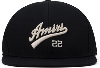 Amiri Black 22 Fitted Cap