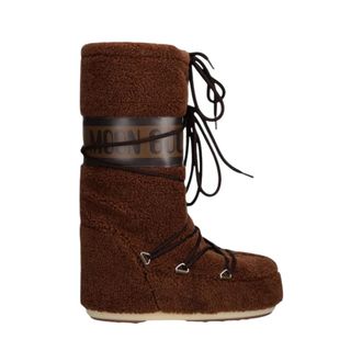 Moon Boot Botas Icon Fleece - Shoes - Mujer - Marr&oacute;n - 39 EU