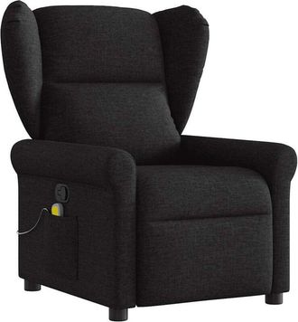 vidaXL Vidaxl - Sill&oacute;n Reclinable De Masaje De Tela Negro