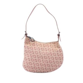 Fendi Pre-owned Shoulder Bags, female, Beige, Size: ONE SIZE Pre-owned Oyster Shoulder Bag