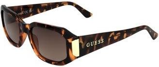 Guess Brown Gradient Geometric Ladies Sunglasses GF00056 52F 52