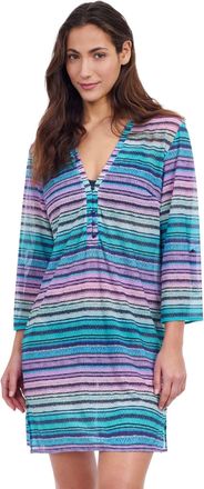 Gottex Harmony V Neck Mesh Dress