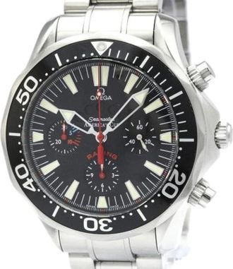 Omega Pre-owned Seamaster 2569.50 Polshorloge - Heren - Vintage Horloges - Zwart - ONE Size - Vintage
