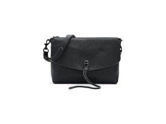 Rebecca Minkoff Darren Top Zip Shoulder Womens Handbags Black 3, Leather