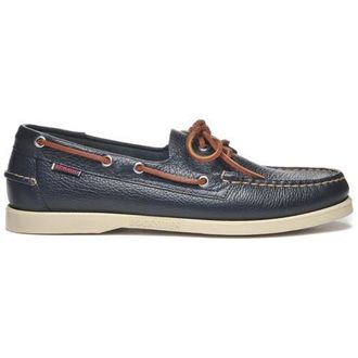 Sebago Portland Martellato Boat Shoes in Blue Navy at Nordstrom, Size 11.5