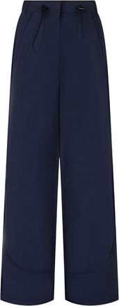STUDIO TOMBOY Pantaloni a gamba ampia con coulisse - Blu