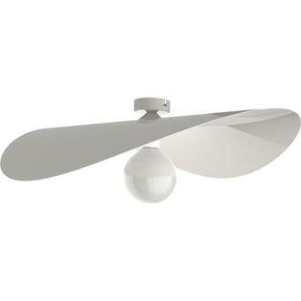 Lumicom Lumicom - piuma Plafoniera, 1X E27, max 42W, metallo, bianco lucido, D.60cm