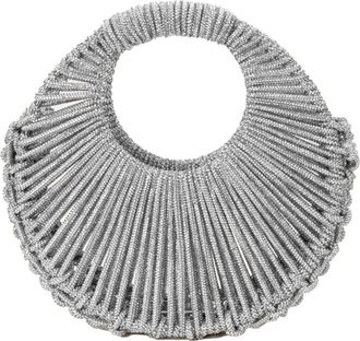 Hibourama Bags Jaya Handcrafted Circular Resin Brass Bag