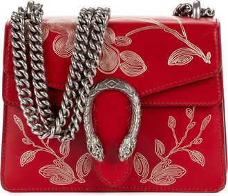 Gucci Pre-owned Womens Limited Edition Chinese New Year Dionysus Mini Shoulder Bag - Red - One Size