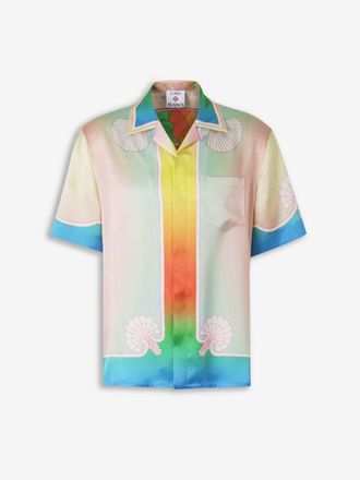 Casablanca Printed Silk Shirt