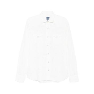 Barba Casual Shirts, male, White, Size: 4XL Shirt