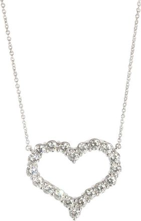 Tiffany & Co. Large Heart Platinum 2.00 ct. tw. Diamond Pendant (Authentic Pre-Loved)