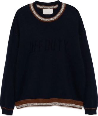 Off Duty Scoot trui - Blauw