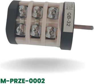 OEM Interruptor Giratorio 220v/380v/32a (1 Velocidad, Blanco)