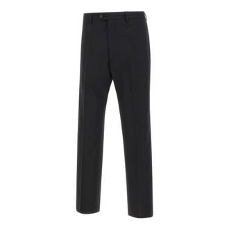 Maison Margiela Straight Trousers, male, Black, Size: M Shoka Trousers