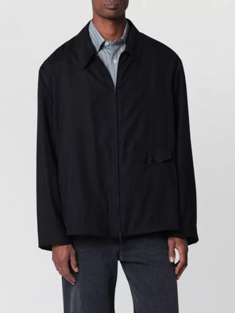 Our Legacy collared jacket buttoned flap pocket design