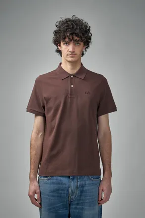 Valentino Cotton Piqu&eacute; Polo Shirt with V-Logo Embroidery