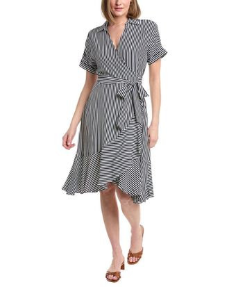 Brooks Brothers Wrap Shirtdress