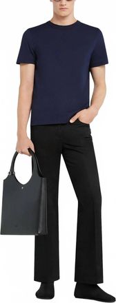 Courrèges Ac Classic T-Shirt In Navy