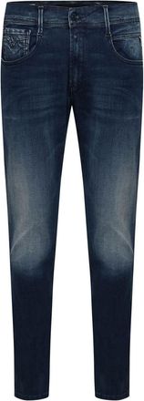 Replay Slim-fit herenjeans van Anbass van een katoenmix (Blauw)