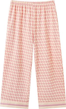 Generic Womens Pyjamas Bottoms 3/4 Womens Cute Shorts Three Quarters Sleepwear Bottoms Loose Fit Cropped Pants Breathable Knit Shorts For Nightwear Lounge Cap