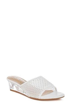 London Rag Tempra Wedge Sandal in White at Nordstrom Rack, Size 8.5