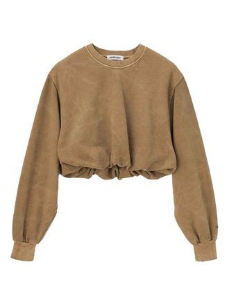 AMBUSH Trui met gesmockte taille - Bruin