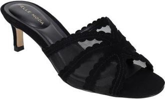 Pelle Moda Vione Kitten Heel Slide Sandal in Black at Nordstrom, Size 5.5