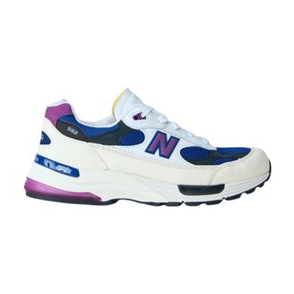 New Balance Fitness, Heren, Wit, 47 1/2 EU, Leer, Made in USA 992 Sneakers